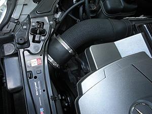 Heat Wrapping Our Intake Box...-clk350intaketubesonc553.jpg