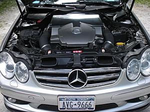 Heat Wrapping Our Intake Box...-clk350intaketubesonc552.jpg