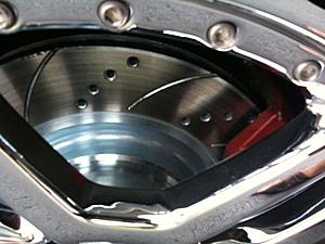 New Crossed drilled and slotted rotors installed-fronts-cd-s.jpg
