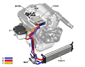 Can someone tell me which one of these hoses runs to the intercooler pump?-icfluid.gif
