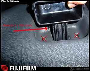 Famous AC clicking noise, AC footwell damper linkage replacement DIY details steps-067-copy.jpg