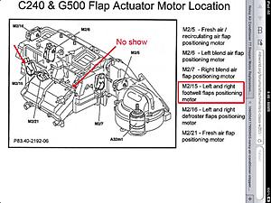 Famous AC clicking noise, AC footwell damper linkage replacement DIY details steps-105.jpg