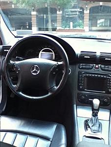 Low mileage C32 for sale!!-steering.jpg