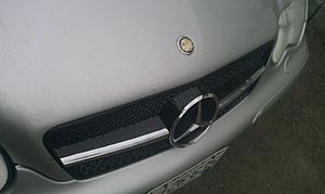 W203 1 fin grill installed-imag0707.jpg