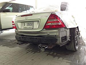 c55 amg carbon fiber rear diffuser and trunk spoiler installated-img_4077.jpg