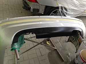 c55 amg carbon fiber rear diffuser and trunk spoiler installated-img_4078.jpg