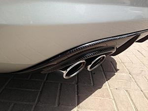 c55 amg carbon fiber rear diffuser and trunk spoiler installated-img_4249.jpg