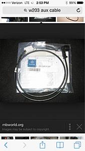 W203 Auxiliary input cable-image-267319632.jpg