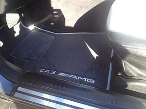 Brand new C43 AMG floor mats (Two tone int)-image.jpg