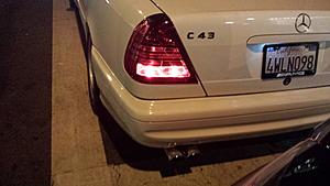 Installed S - Class Style Smoked Tail Lights On My W202 C43, Tell What You Guys Think-20140124_212938.jpg
