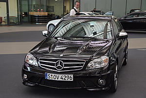 Black c63 at Delivery Center Stuttgart Dec 07-c63-front.jpg