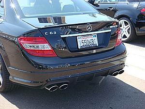 White C63 with black/chrome rims and tinted tail light-c635.jpg