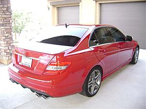 Got my car!  1st Mars Red C63 on forum?  1st Impressions-08-31-08-170.jpg