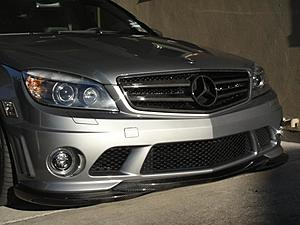 Installed My New 56mm AMG Hood Badge and...-frontlip.jpg