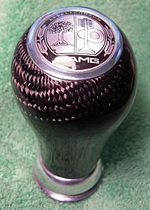 Classic emblem for shift knob and control knob-s-19-1-carbon-fiber-shift-knob-amg-2.jpg