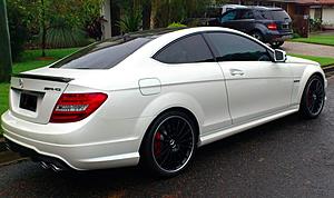 My New 2102 C63 PP DW Coupe Picked Up Today- Friday the 13th-tint-3.jpg