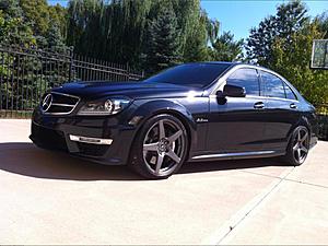 2012 C63 SEDAN - H&amp;R SPRINGS, PLASTIDIP FORGESTARS AND LED'S-1.jpg