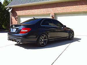 2012 C63 SEDAN - H&amp;R SPRINGS, PLASTIDIP FORGESTARS AND LED'S-3.jpg