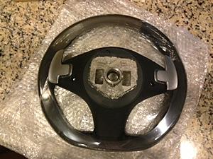 C 63 AMG OEM Leather Alcantara Steering Wheel For Sale-image-2.jpeg