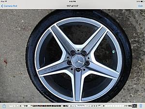 2012 c63 oem rims and tires for sale-image.jpg
