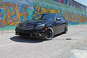 My '08 C63 with 20&quot; ADV.1 Lowered on HR-13388177894_e0eebc39d7_o.jpg