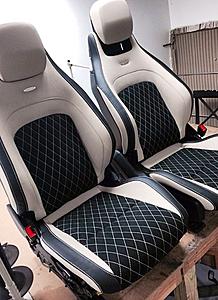 C63 Coupe - BS Oil Coolers, MBH headers, Etc-seatsoutofcar.jpg