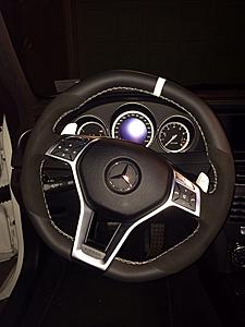 C63 Coupe - BS Oil Coolers, MBH headers, Etc-steering-wheel.jpg