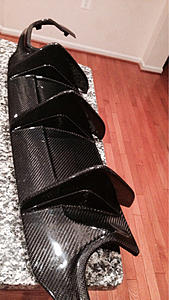 Carbon fiber  diffuser and trunk lid for sale.-image-2295880786.jpg