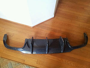 Carbon fiber  diffuser and trunk lid for sale.-image-3715650559.jpg