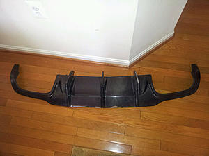 Carbon fiber  diffuser and trunk lid for sale.-image-2242400148.jpg
