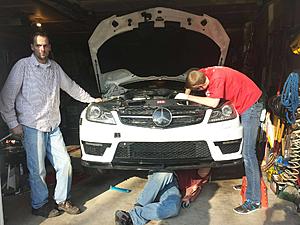 C63 Coupe Edition 507 Long Tube Header Install-image.jpg
