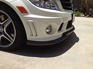 Suvneer | Mercedes W204 C63 Carbon Fiber Front Lip Spoiler GodHand Style 0 Shipped-photo3.jpg