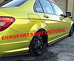 ::SUVNEER:: W204 PRE FACELIFT C63 SEDAN CARBON FIBER SIDE SKIRT EXTENSION SPLITTERS-image4_zps25d13dc8.jpg