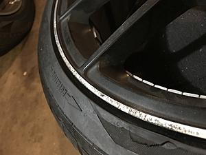 FOR SALE - 19'' C63 AMG BLACK SERIES RIMS-curb-rash-front-right.jpeg