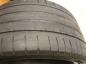 End of tire life rear Michelin's, even wear-photo768.jpg