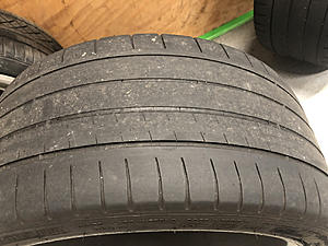 End of tire life rear Michelin's, even wear-photo589.jpg