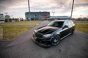 C63 Estate on HRE P41 and H&amp;R Coilovers-4zk02.jpg