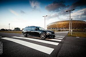 C63 Estate on HRE P41 and H&amp;R Coilovers-khoegh.jpg