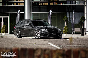 C63 Estate on HRE P41 and H&amp;R Coilovers-oxosk.jpg