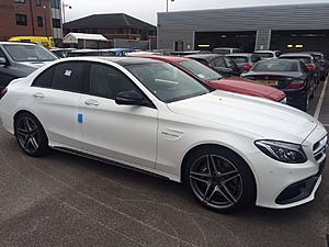 C63 arrived at dealer!-amg-front.jpg