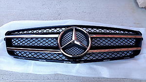 FS: C204 OEM Sport Grille Black-20160409_133752.jpg