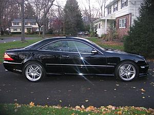 Installed Euroteck Carbon Fiber front lip on Black CL55-img_3938.jpg