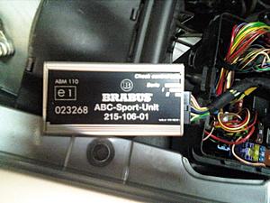 BRABUS Lowering module installed - PICS-0725000415.jpg