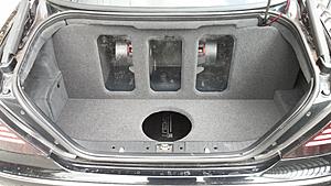 CL55 SYSTEM INSTALL, CUSTOM BOX 2 12&quot; RE AUDIO SXXV2'S DOUBLE DIN NAV... LOTS OF PICS-20150521_153032.jpg