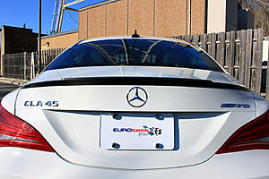 Euroteck Racing NEW CLA45 Carbon Fiber Diffuser and Carbon Fiber Trunk Spoiler Intro!-img_0792.jpg