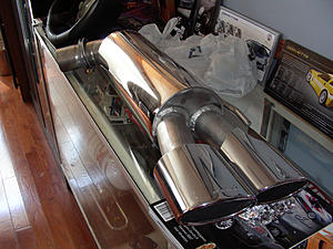 For Sale: S65 (W220)Eisenmann Exhaust and Kleemann Steering Wheel-s65ext2.jpg