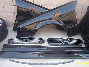 Feeler: W208 Clk Carlsson Rs Kit, 19&quot; Lowenhart Wheels For Sale!-fenders.jpg