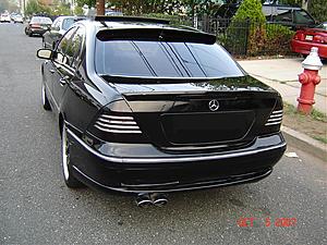 w203 C class SMOKED TAIL AND BLACK GRILL-dsc01692.jpg