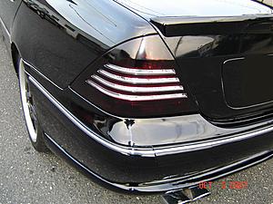 w203 C class SMOKED TAIL AND BLACK GRILL-dsc01693.jpg