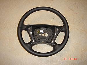 FS: Mercedes SL R230 CLK W209 Black Leather Steering Wheel-dsc04305a.jpg